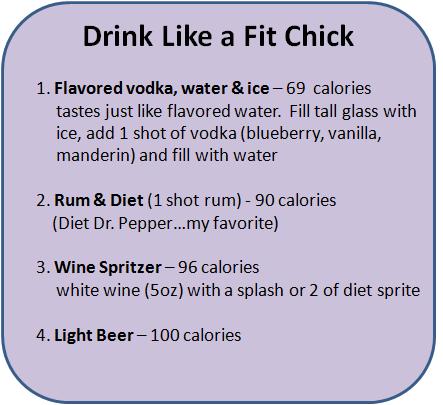 low calorie alcohol choices