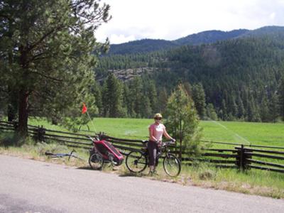 30+ Mile Ride by Winthrop, WA